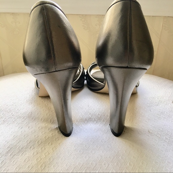 Glamorous Nine West pewter D’orsay  heels! 💋SALE! - Picture 4 of 8